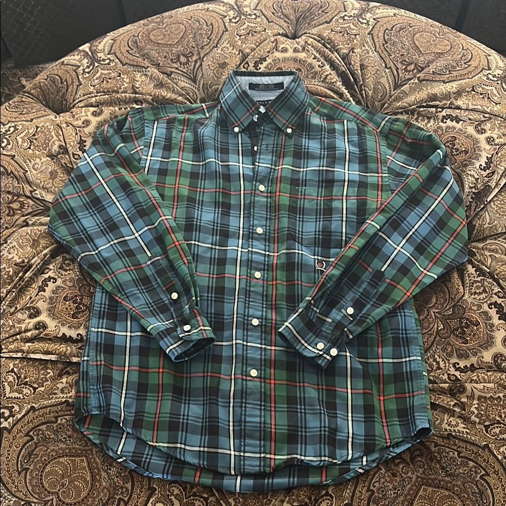 EUC TOMMY HILFIGER button down Small